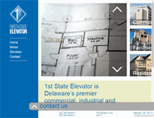 Tablet Screenshot of firststateelevator.com